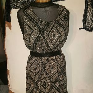 Classic paisley dress.